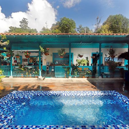 Casa De Las Dos Palmas Salento Esterno foto