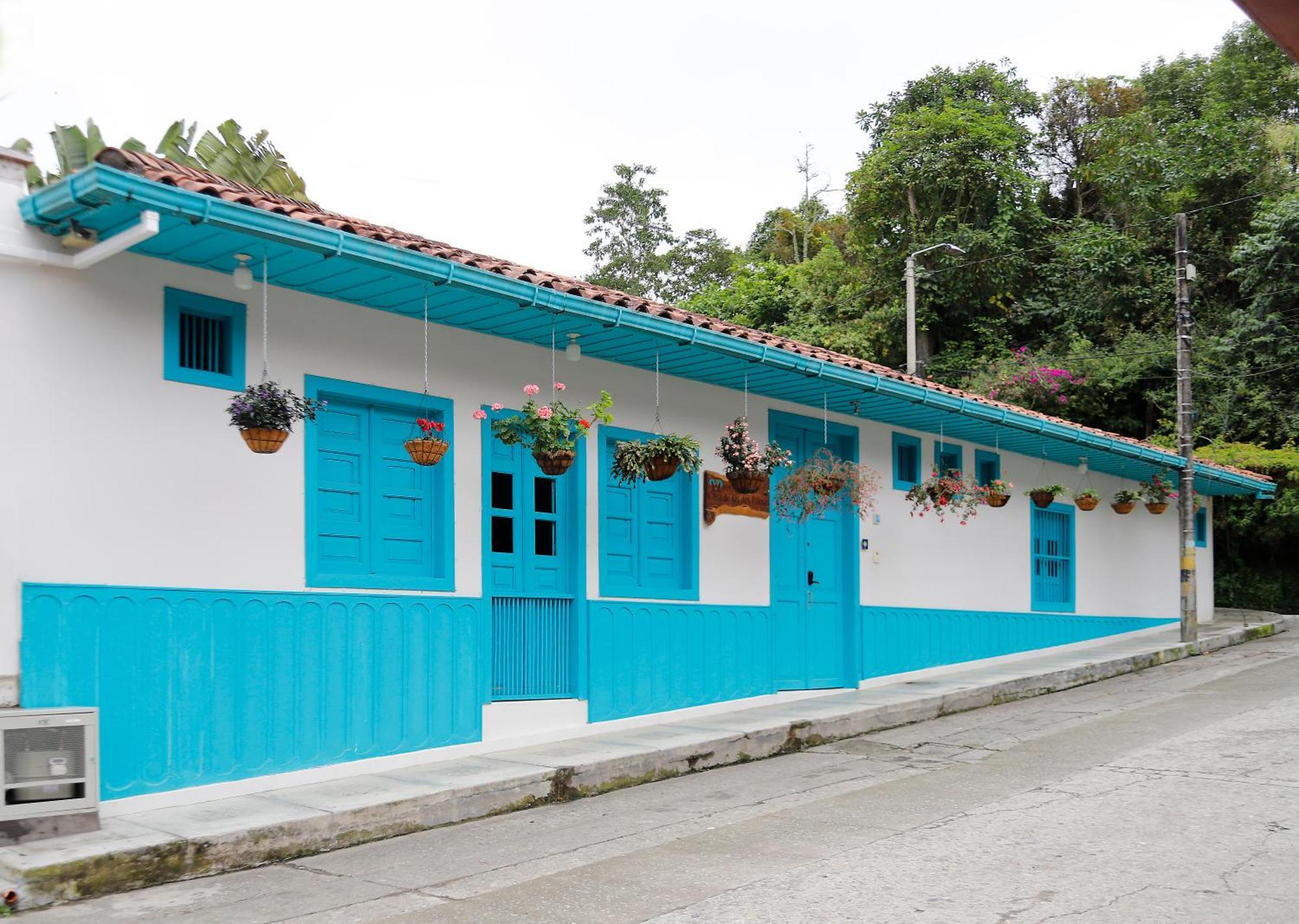 Casa De Las Dos Palmas Salento Esterno foto
